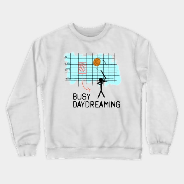 Daydreaming 2 Crewneck Sweatshirt by MikeElAngeloh